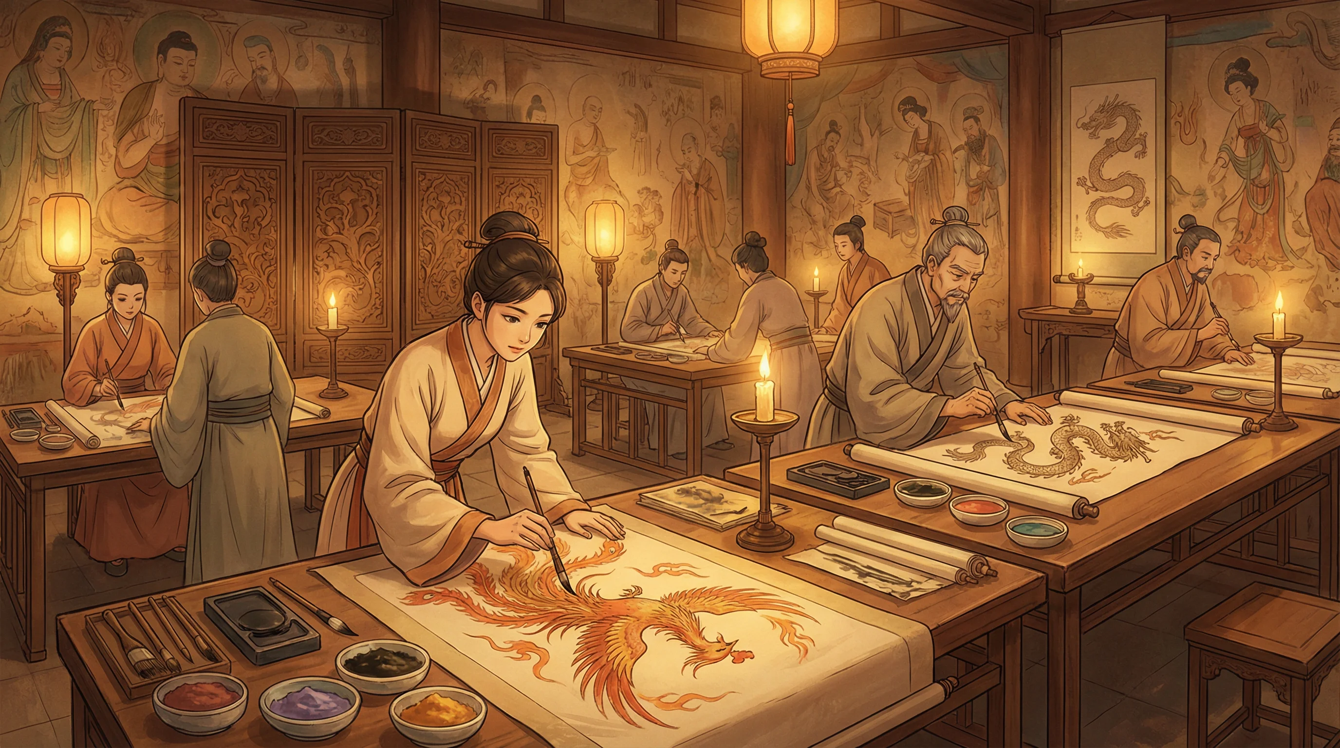 画师入驻 - 电视剧独狼在线观看 国风动漫画师